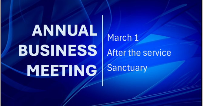 Annual Business Meeting