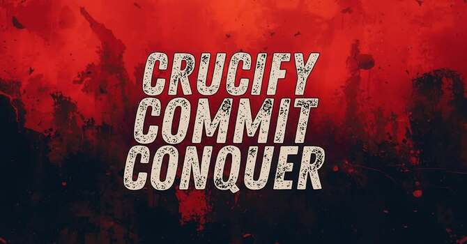 Crucify Commit Conquer