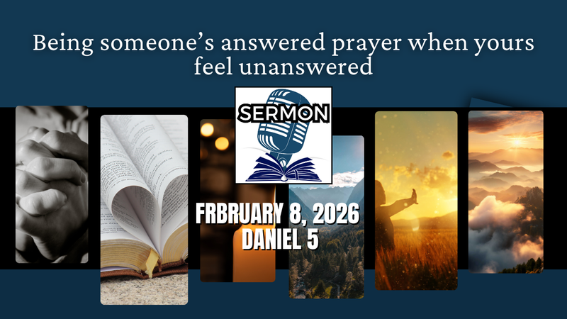  Being someone’s answered prayer when yours feel unanswered