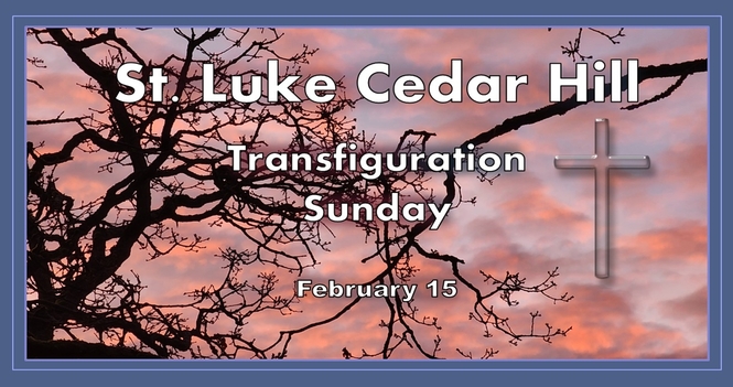Services for Transfiguration Sunday