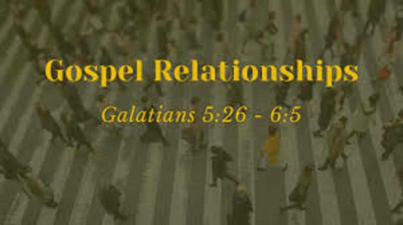 Galatians 5:26-6:5