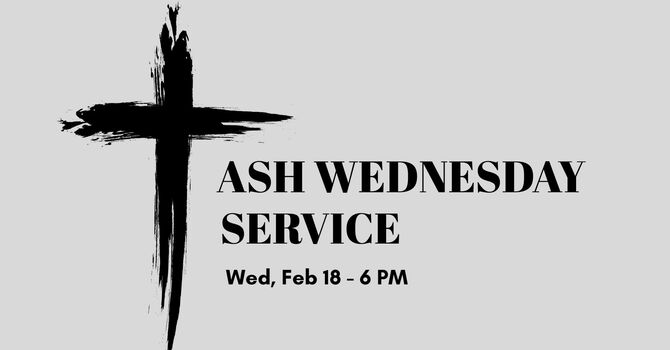 Ash Wednesday Worship Service