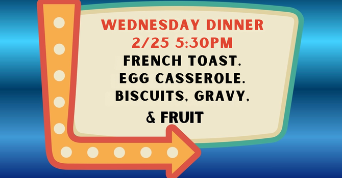 Wednesday Evening Family Meal