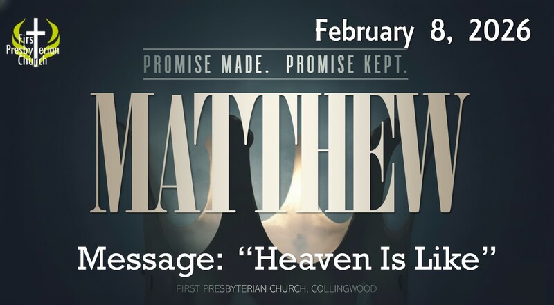 Sunday February 8 Worship Service