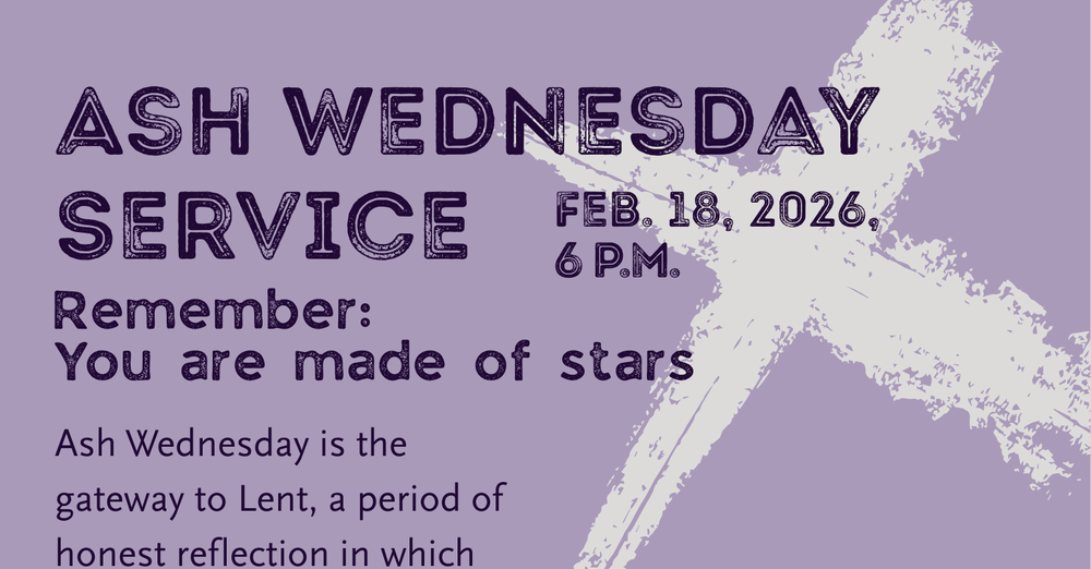 Ash Wednesday Worship