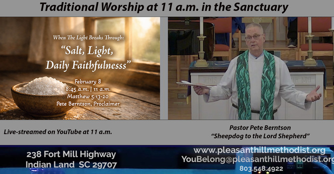 "Salt, Light, and Daily Faithfulness"