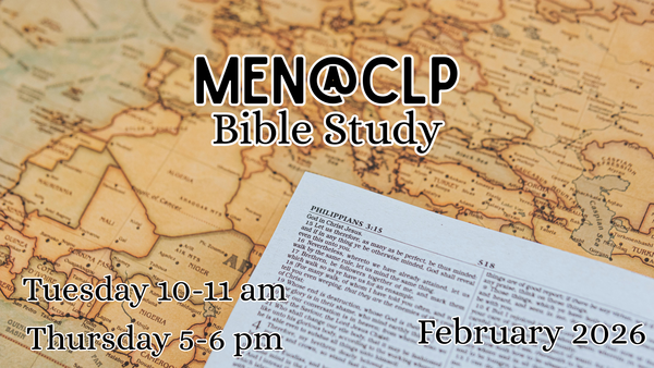 Men@CLP Bible Study