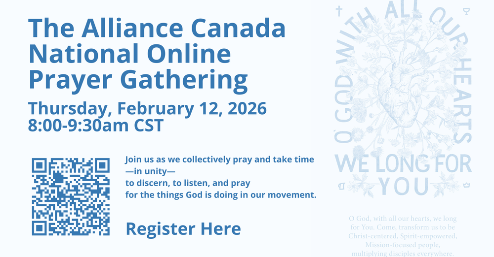 The Alliance Canada National Online Prayer Gathering