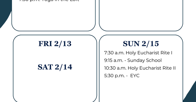 This Week at a Glance image