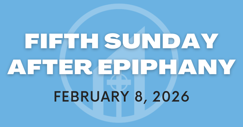 Fifth Sunday after Epiphany
