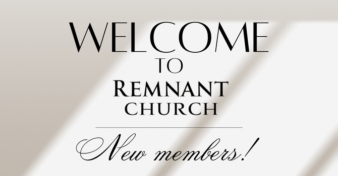 New Member's Class image