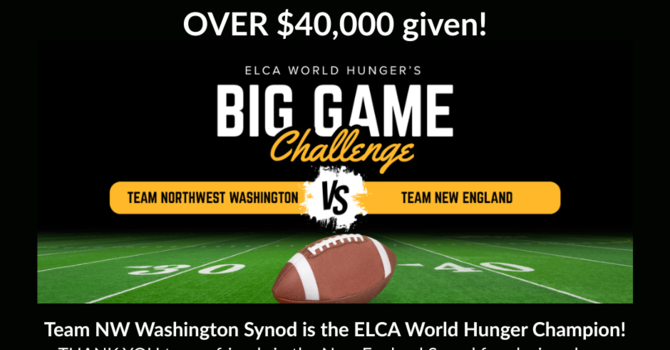 ELCA World Hunger Big Game Fundraiser 