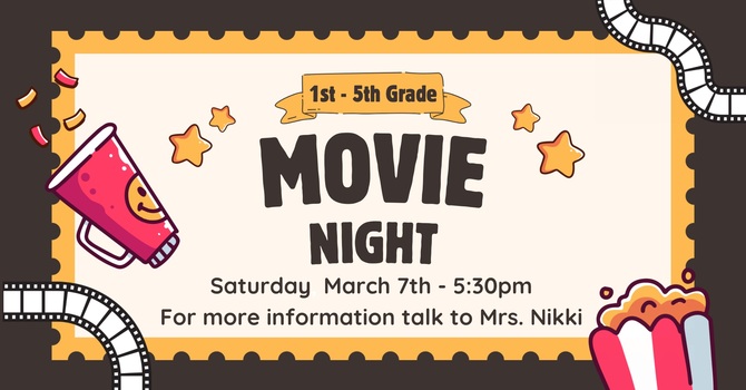 1st - 5th Grade Movie Night