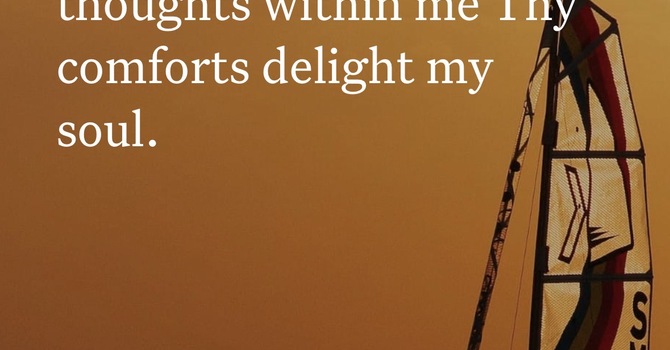 God is our comforter image