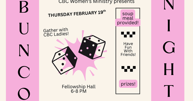 Ladies Bunco Night