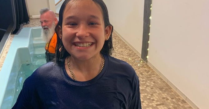 Nelda, Donna, Janicia, Crystal & Rob Baptism image