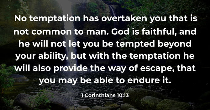1 Corinthians 10:13 image
