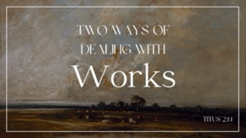 2 Ways to Deal With Works