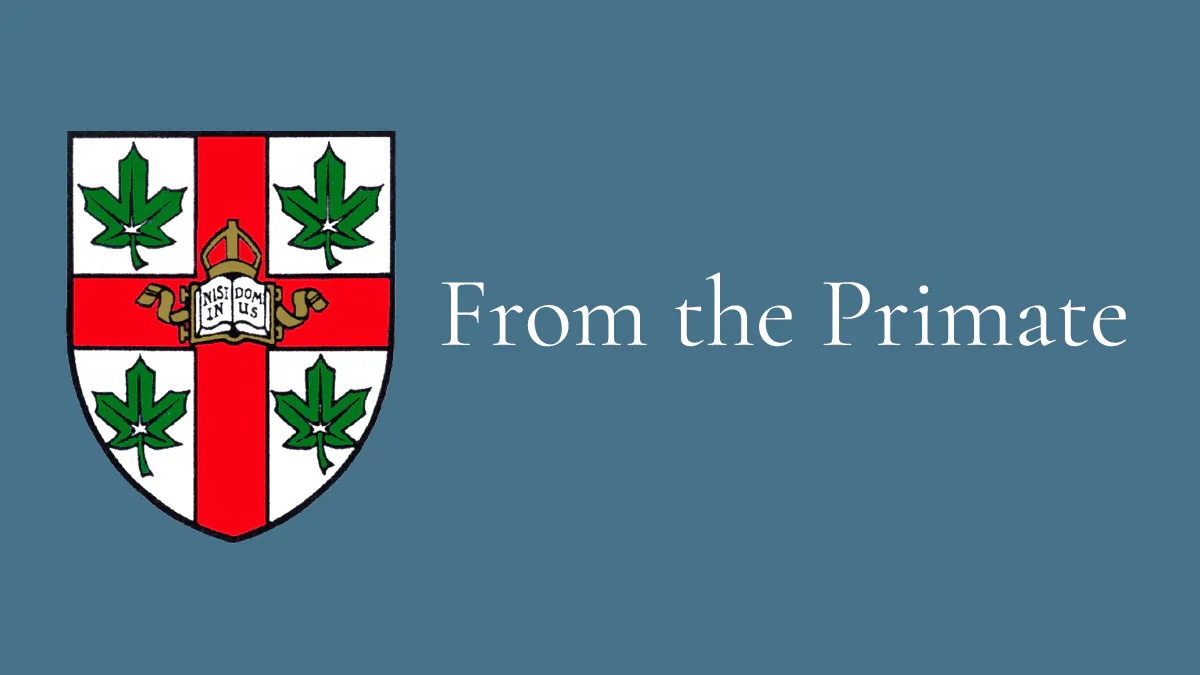 Primate writes to presiding bishop of The Episcopal Church