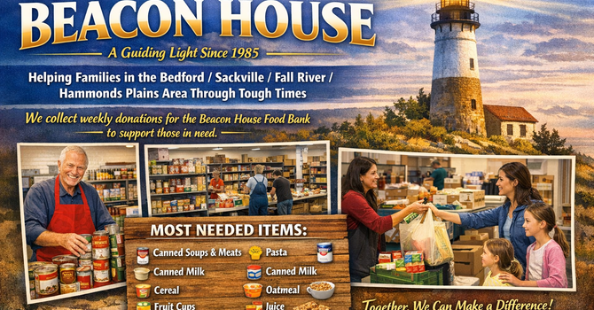 All Saints Supports Beacon House Food Bank