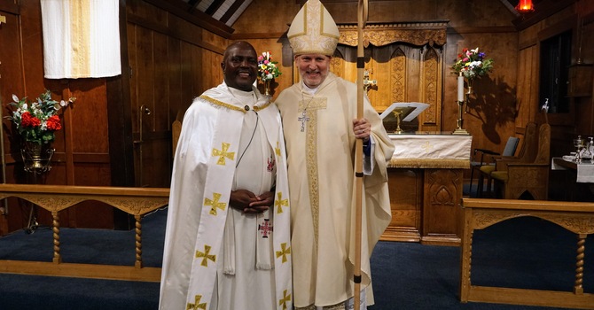 Rev. Brian Choto Inducted as Rector of St. Alban's, Burnaby 