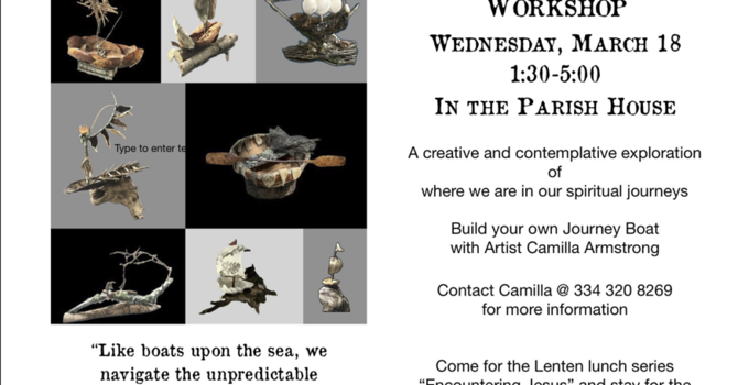 Creative Exploration: Journey Boat Workshop