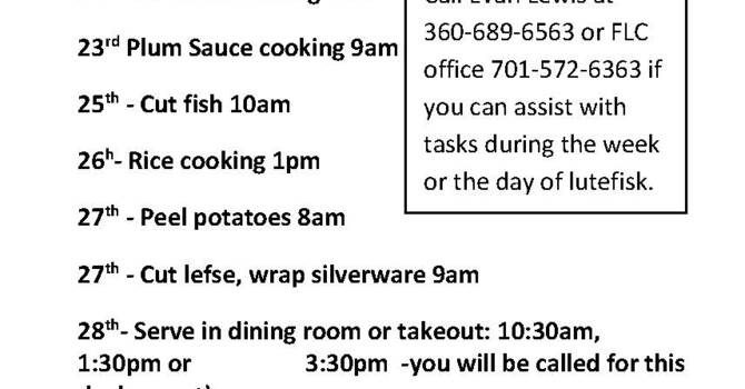 Cut Fish - Lutefisk Prep