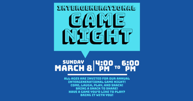 Intergenerational Game Night