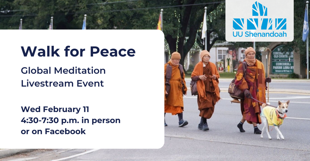 Walk for Peace Global Meditation Livestream Event