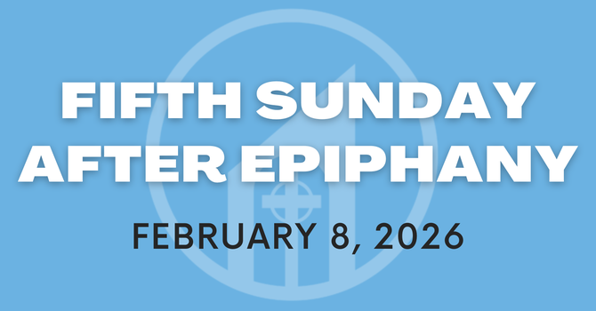 Fifth Sunday after Epiphany