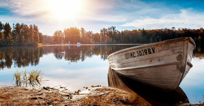 God is working image