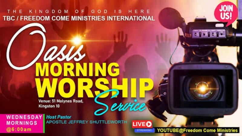 Oasis in the Morning Worship Service 