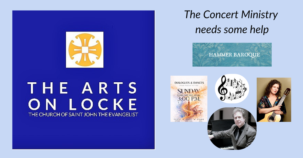 Volunteers Needed for the Concert Ministry