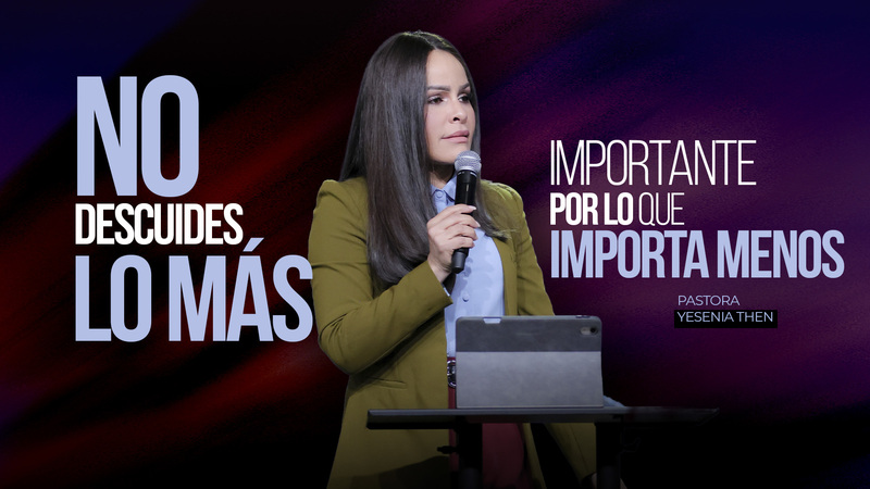 No descuides lo más importante por lo que importa menos