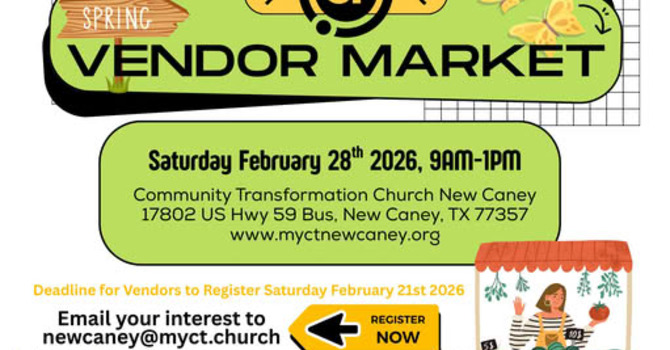 Spring Vendor Market