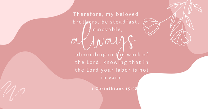 One Thing the Lord ALWAYS Honors!