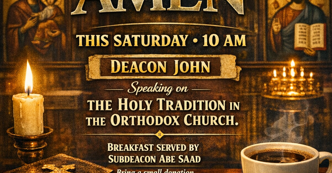 Mens' Breakfast and Monastery Trip  image