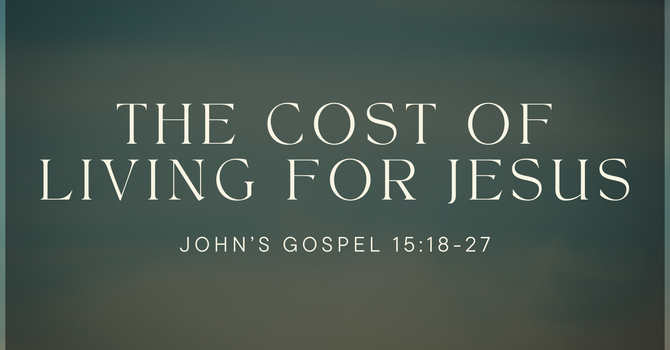 The Cost of Living for Jesus