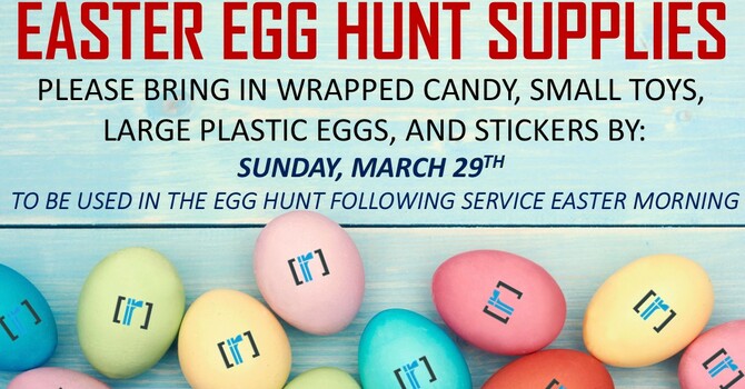 Easter Egg Hunt Supplies Needed
