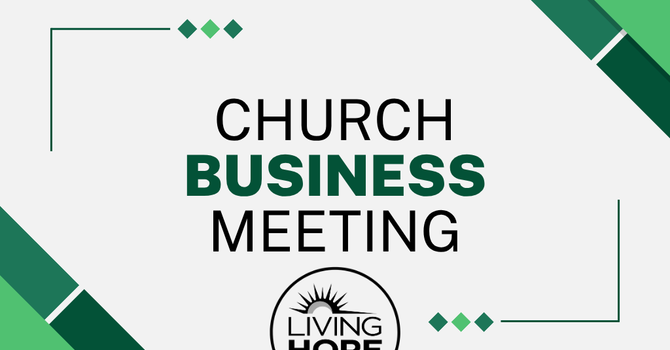 Church Business Meeting