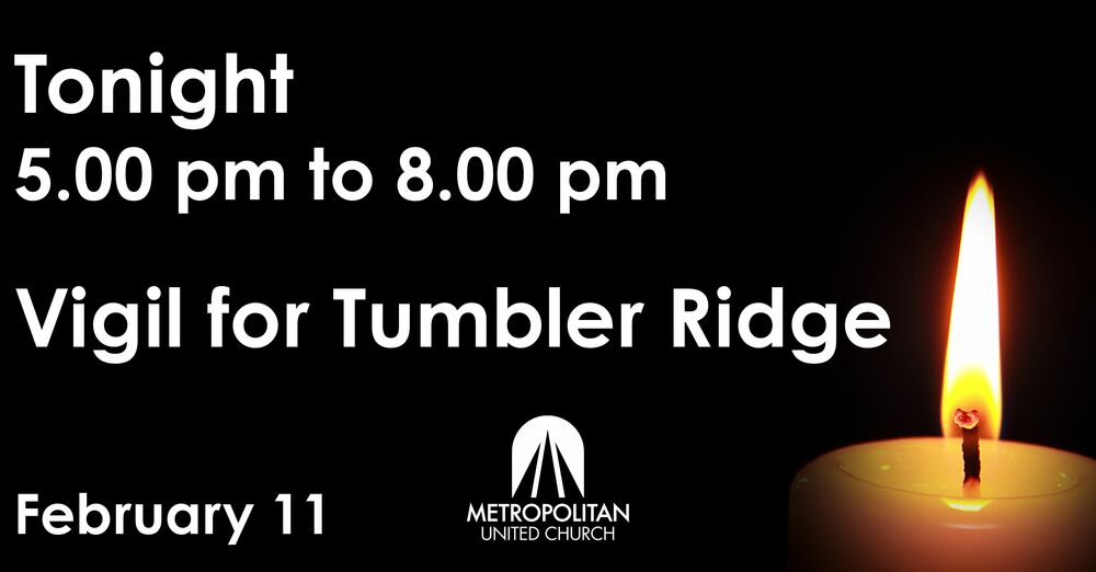Vigil for Tumbler Ridge