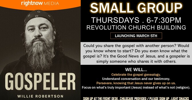 Small Group Gospeler