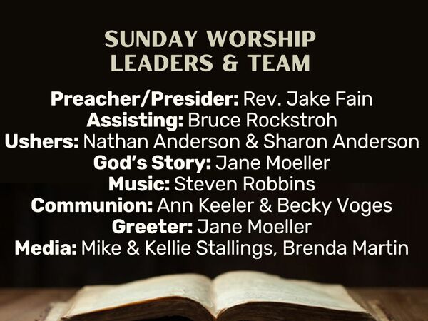 Leading us in Worship