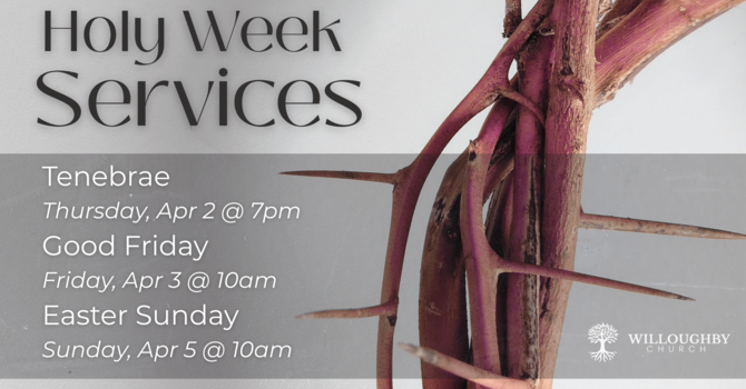 Holy Week Services