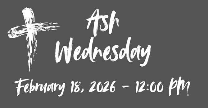Ash Wednesday Service