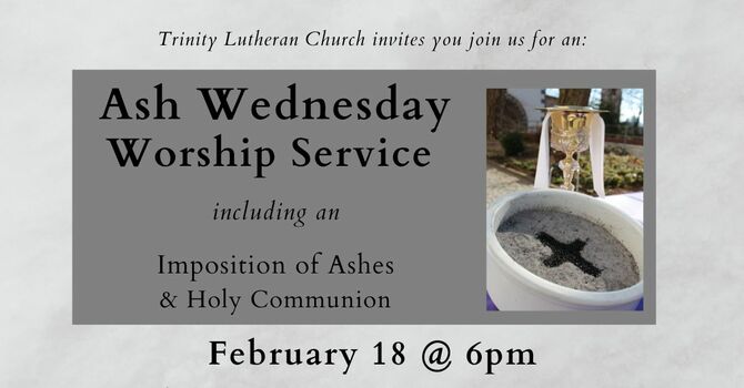 Ash Wednesday Worship Service