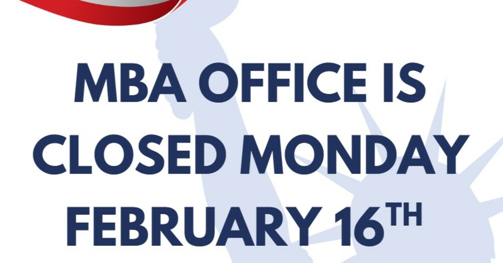 MBA Office Closed