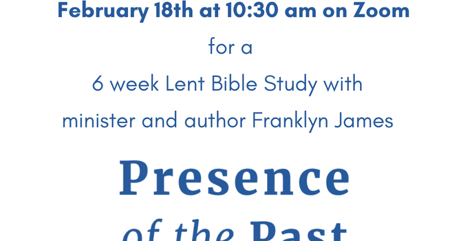 Lent bible study on Zoom