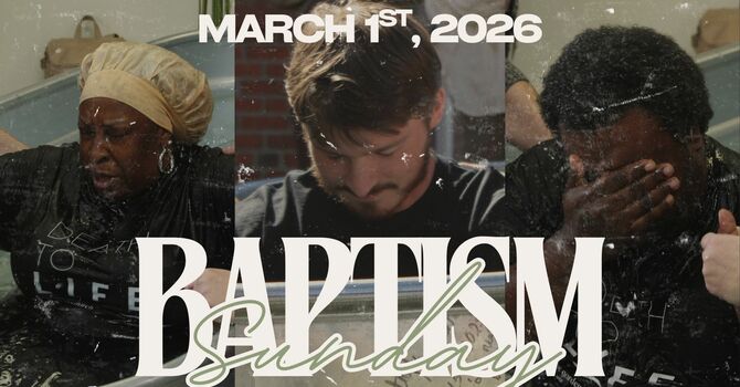 Baptism Sunday