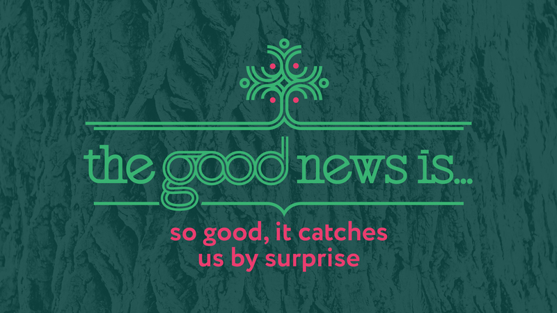 The good news is...so good it catches us by surprise